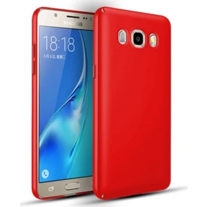 Tekno Grup Samsung Galaxy J5 2016 Mat Premium Silikon Kılıf - Kırmızı