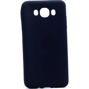 Tekno Grup Samsung Galaxy J5 2016 Mat Premium Silikon Kılıf - Siyah + Cam Ekran Koruyucu
