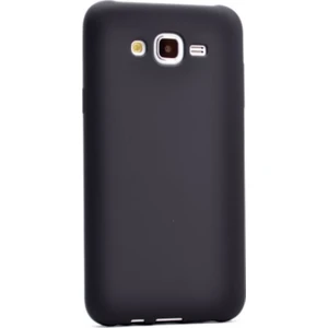Tekno Grup Samsung Galaxy J5 Mat Premium Silikon Kılıf - Siyah