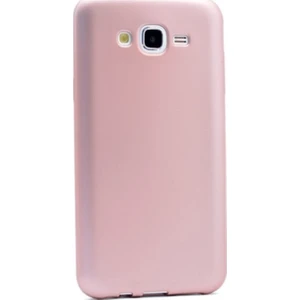 Tekno Grup Samsung Galaxy J5 Mat Premium Silikon Kılıf - Rose
