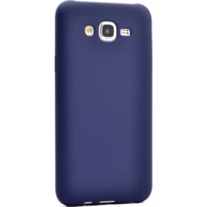 Tekno Grup Samsung Galaxy J5 Mat Premium Silikon Kılıf - Lacivert