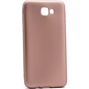 Tekno Grup Samsung Galaxy J5 Prime Mat Premium Silikon Kılıf - Gold