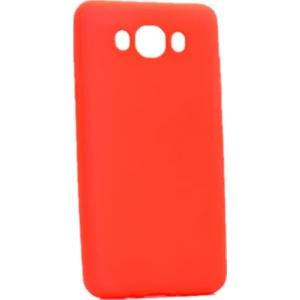 Tekno Grup Samsung Galaxy J7 2016 Mat Premium Silikon Kılıf - Kırmızı
