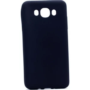 Tekno Grup Samsung Galaxy J7 2016 Mat Premium Silikon Kılıf - Siyah + Cam Ekran Koruyucu