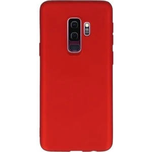 Tekno Grup Samsung Galaxy J8 Mat Premium Silikon Kılıf - Kırmızı