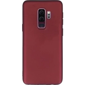 Tekno Grup Samsung Galaxy J8 Mat Premium Silikon Kılıf - Bordo