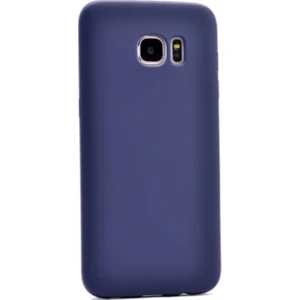 Tekno Grup Samsung Galaxy Note 5 Mat Premium Silikon Kılıf - Lacivert