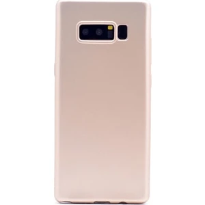 Tekno Grup Samsung Galaxy Note 8 Mat Premium Silikon Kılıf - Gold