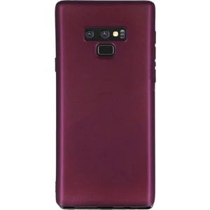 Tekno Grup Samsung Galaxy Note 9 Mat Premium Silikon Kılıf - Bordo