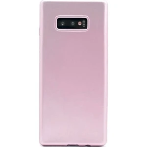 Tekno Grup Samsung Galaxy S10E Mat Premium Silikon Kılıf - Rose + Cam Ekran Koruyucu