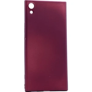Tekno Grup Sony Xperia Xa Mat Premium Silikon Kılıf - Bordo