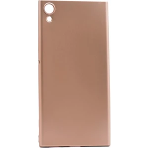 Tekno Grup Sony Xperia Xa1 Mat Premium Silikon Kılıf - Gold