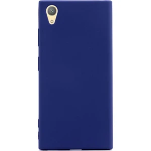 Tekno Grup Sony Xperia Xa1 Plus Mat Premium Silikon Kılıf - Lacivert