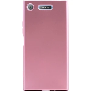 Tekno Grup Sony Xperia XZ1 Kılıf Mat Premium Silikon Kılıf - Rose + Cam Ekran Koruyucu