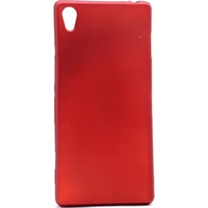 Tekno Grup Sony Xperia Z2 Mat Premium Silikon Kılıf - Bordo