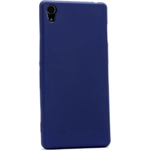 Tekno Grup Sony Xperia Z2 Mat Premium Silikon Kılıf - Lacivert