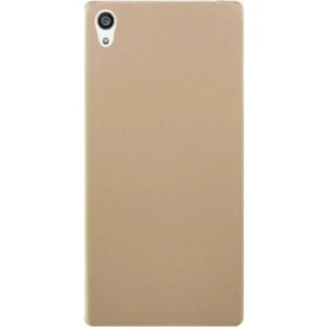 Tekno Grup Sony Xperia Z5 Premium Mat Premium Silikon Kılıf - Gold