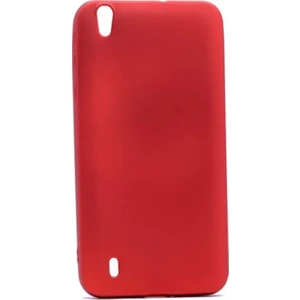 Tekno Grup Vestel Venüs 5530 Mat Premium Silikon Kılıf - Kırmızı + Cam Ekran Koruyucu