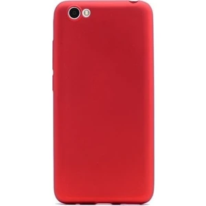 Tekno Grup Vestel Venüs E2 Plus Kılıf Mat Premium Silikon Kılıf - Kırmızı