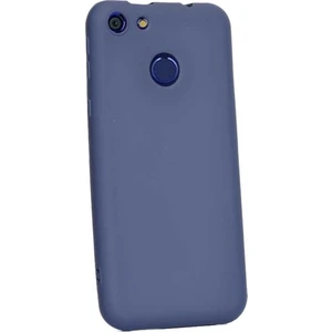 Tekno Grup Vestel Venüs E4 Kılıf Mat Premium Silikon Kılıf - Lacivert + Cam Ekran Koruyucu