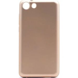 Tekno Grup Vestel Venüs V4 Mat Premium Silikon Kılıf - Gold