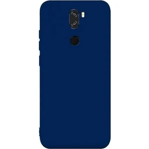 Tekno Grup Vestel Venüs Z30 Kılıf Mat Premium Silikon Kılıf - Lacivert + Cam Ekran Koruyucu