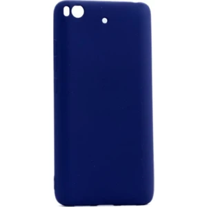 Tekno Grup Xioami Mi 5S Mat Premium Silikon Kılıf - Lacivert + Cam Ekran Koruyucu