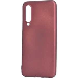 Tekno Grup Xioami Mi 9 Se Kılıf Mat Premium Silikon Kılıf - Bordo + Cam Ekran Koruyucu