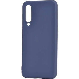 Tekno Grup Xioami Mi 9 Se Kılıf Mat Premium Silikon Kılıf - Lacivert + Cam Ekran Koruyucu