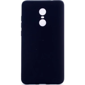 Tekno Grup Xioami Redmi 5 Plus Mat Premium Silikon Kılıf - Siyah