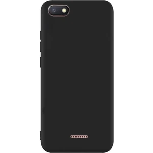 Tekno Grup Xioami Redmi 6A Kılıf Mat Premium Silikon Kılıf - Siyah + Nano Ekran Koruyucu