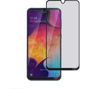 Case 4U Samsung Galaxy A70 Ekran Koruyucu Temperli Kırılmaz Privacy Hayalet Gizliklik Filtreli Siyah
