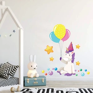 Areksan Reklam Balonlar ve Unicorn Çocuk Odası Sticker