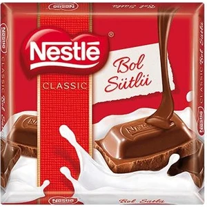 Classic Sütlü Kare Çikolata 65 gr Paket (6 Adet)