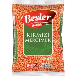 Besler Mutfak Kırmızı Mercimek 2,5 kg