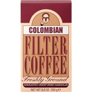 Kurukahveci Mehmet Efendi Colombian Filtre Kahve 250 gr