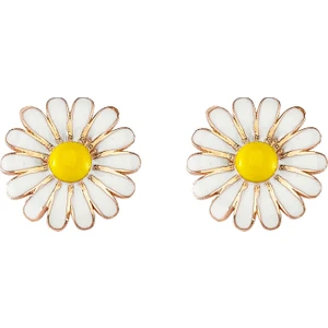 Gümüş Papatya Küpe