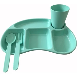 Yeşil Tabldot Set-Kasesiz