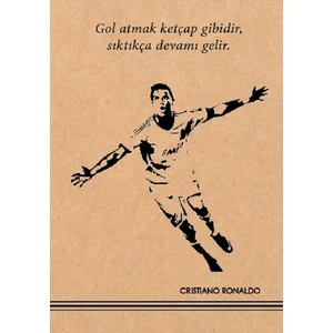 Cristiano Ronaldo Kraft Defter