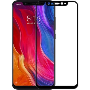 Samsung Galaxy Note 10 Plus Tam Kapatan 5D Kırılmaya Dayanıklı Cam Ekran Koruyucu Siyah
