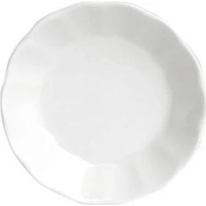 Porselen Sade 6'lı Çay Tabağı