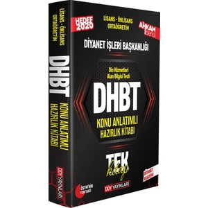 Ddy Yayınları DHBT Ahkam Serisi Tüm Adaylar Konu Anlatımlı Hazırlık Kitabı