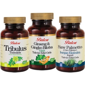Performen Set Ginseng & Ginkgo Biloba + Tribulus + Saw Palmetto