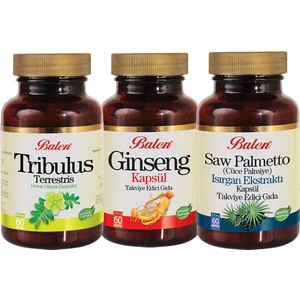 Performen Set Ginseng + Tribulus + Saw Palmetto