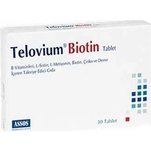 Telovium Biotin 30 Tablet