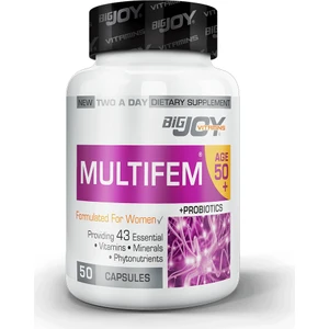 Bigjoy Vitamins Multifem 50+ 50 Kapsül BİG352013