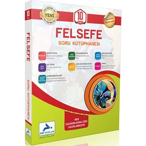 Paraf Yayınları 10. Sınıf Felsefe Soru Kütüphanesi Paraf Yayınları