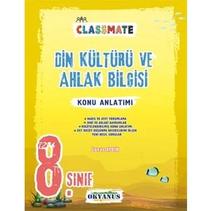 Okyanus Yayınları 8. Sınıf Classmate Din Kültürü ve Ahlak Bilgisi Konu Anlatımı