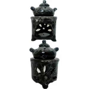 Buhurdanlık  Seramik Siyah