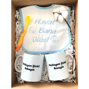 Bebek Hediyelerim Hayat Bana Güzel Mutlu Bebek Hediyesi Erkek